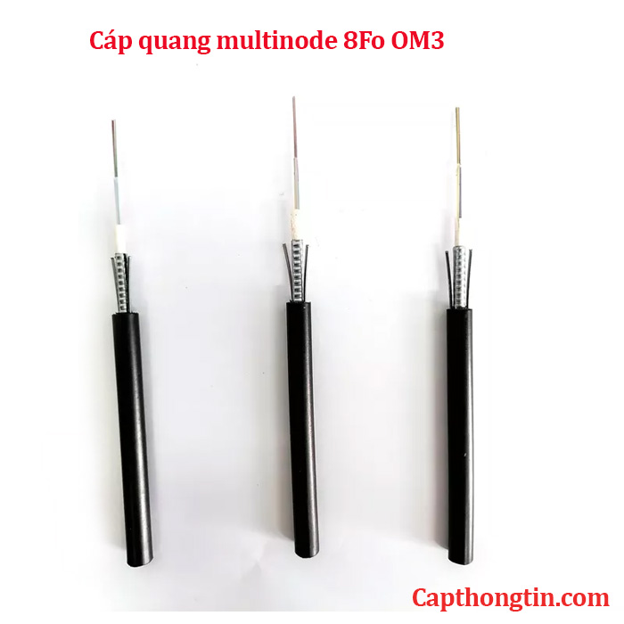 Cáp quang mulimode 8Fo OM3 ( 8Fo ,8 sợi ,8 core )