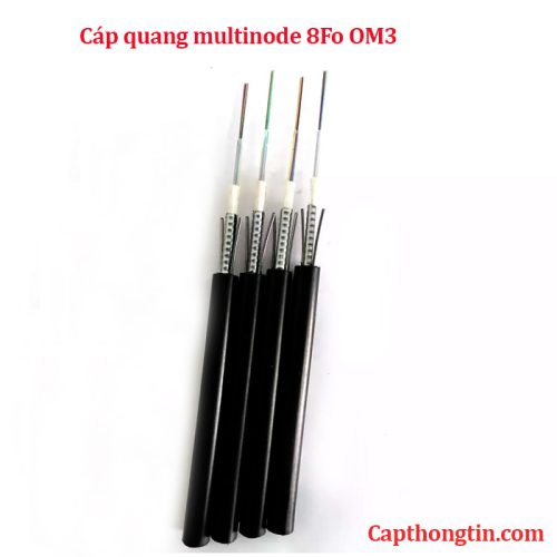 Cáp quang multimode 8Fo OM3 ( 8Fo ,8 sợi ,8 core )