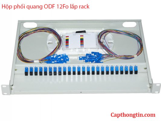 Hộp phối quang ODF 24FO lắp rack