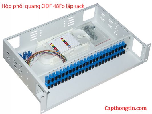 Hộp phối quang ODF 48FO lắp rack