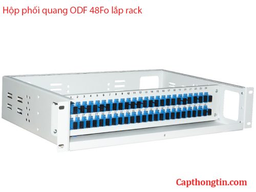 Hộp phối quang ODF 48FO lắp rack