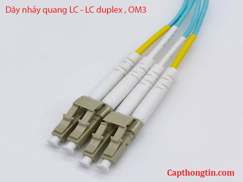 dây nhảy quang multimode LC-LC OM3