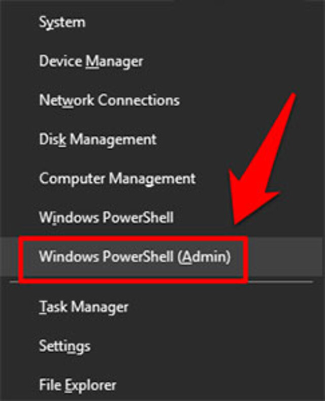 Nhấn chọn Windows Command Prompt trên máy tính
