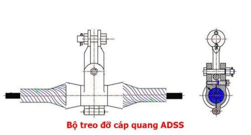 Bộ treo cáp quang ADSS KV500 3