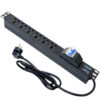 Thanh nguồn PDU 6 cổng có MCB lắp rack