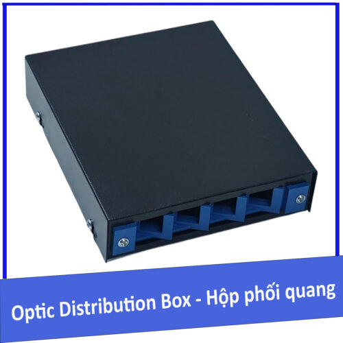 Hộp phối quang ODF 4FO chuẩn SC/UPC chất liệu sắt