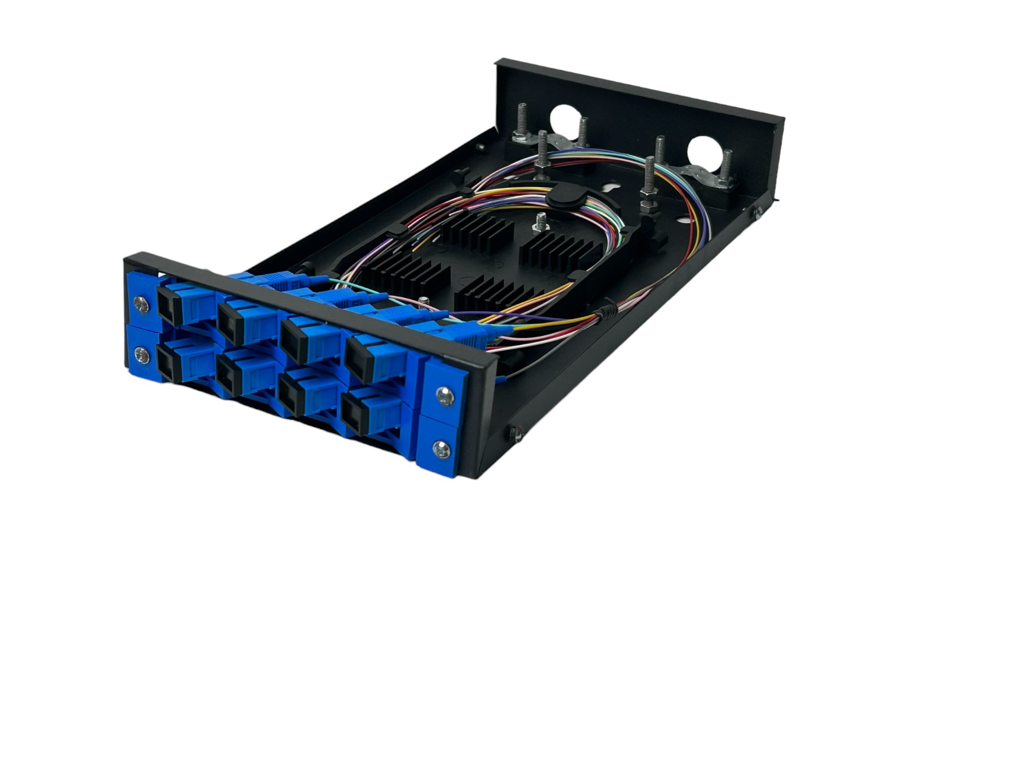 Hộp phối quang ODF 8Fo chuẩn SC/UPC chất liệu thép