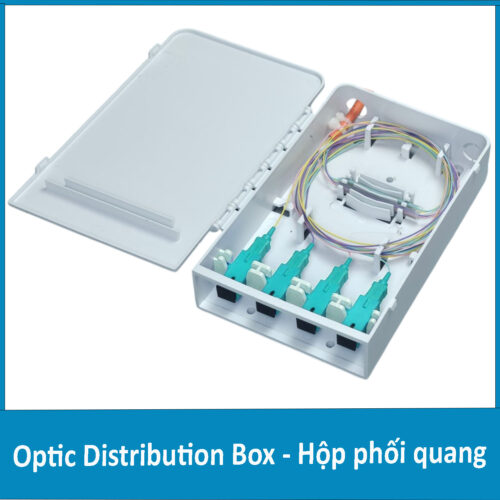 Hộp phối quang ODF 4Fo nhựa chuẩn SC Multimode ( OM2 , OM3 )