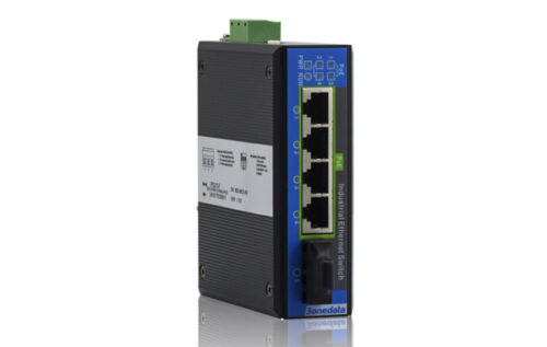 Switch công nghiệp 4 cổng Ethernet + 1 cổng quang