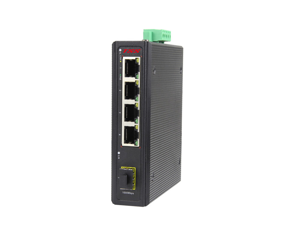 Switch công nghiệp 2 cổng poe + 2 cổng quang