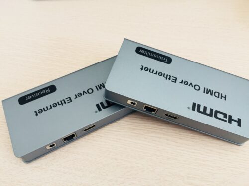 Bộ chuyển đổi HDMI sang cáp mạng LAN 120M có cổng USB