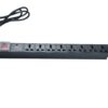 Thanh nguồn PDU 8 ổ chống sét ( SPD Surge Protector ) 1U gắn rack 19