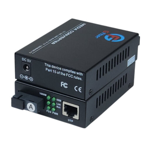 Bộ chuyển đổi quang điện Media Converter 1 sợi GF-1G-1F-20A ( 10/100/1000Mbs)
