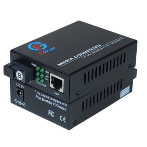 Bộ chuyển đổi quang điện Media Converter 1 sợi GF-1G-1F-20B ( 10/100/1000Mbs)