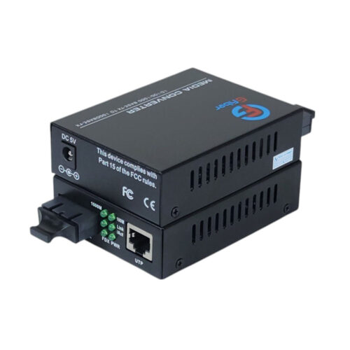 Bộ chuyển đổi quang điện Media Converter 2 sợi GF-1G-2F-20 ( 10/100/1000Mbs)