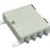 Hộp phối quang ODF 4FO gắn tường bằng sắt Multimode LC/UPC OM2