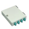 Hộp phối quang ODF 4FO gắn tường bằng sắt Multimode LC/UPC OM3