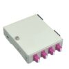 Hộp phối quang ODF 4FO gắn tường bằng sắt Multimode LC/UPC OM4