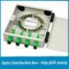 Hộp phối quang ODF 4FO gắn tường bằng sắt Singlemode SC/APC