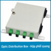 Hộp phối quang ODF 4FO gắn tường bằng sắt Singlemode SC/APC